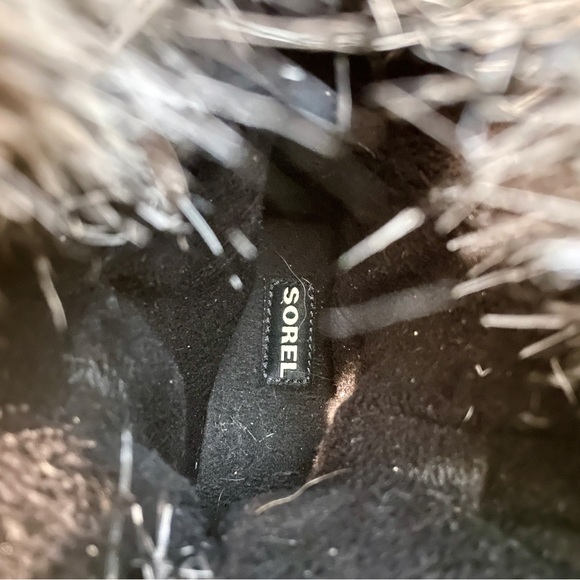 Sorel Women's Tofino II Black Faux Fur-Lined Waterproof Winter Boots - Size 7 - Picture 14 of 16